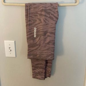 Gymshark Adapt animal print legging zebra